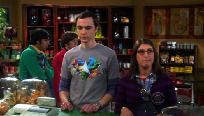 Sheldon Amy the Big Bang theory