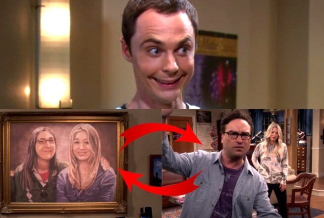 The Big Bang Theory : qui avait remarqué cette grosse erreur sur le tableau d’Amy et Penny ?