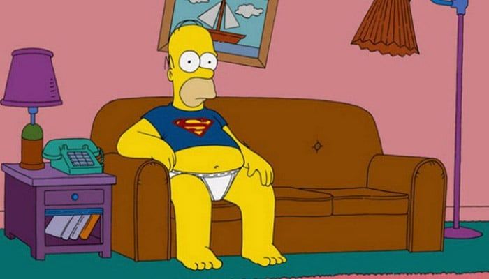 Rester des heures sur le canapé avec Homer