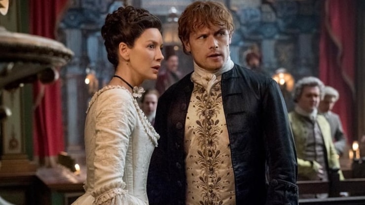 Outlander : Caitriona Balfe ne voyait pas Sam Heughan dans le rôle de Jamie Fraser