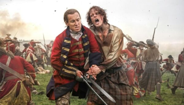 black jack randall, jamie, outlander