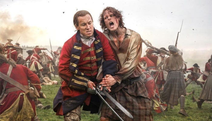 black jack randall, jamie, outlander