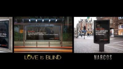 Minute cool : des spoilers de séries Netflix placardés dans la rue pour vous empêcher de sortir