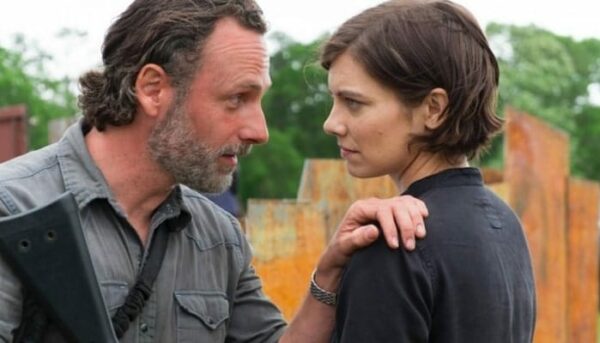 maggie, rick, the walking dead