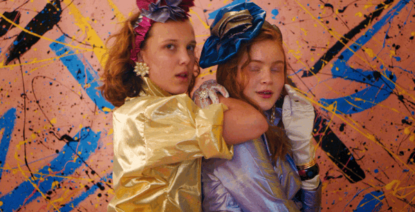 années 80 stranger things gif