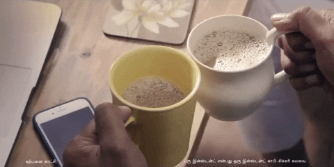 Un chaï latte