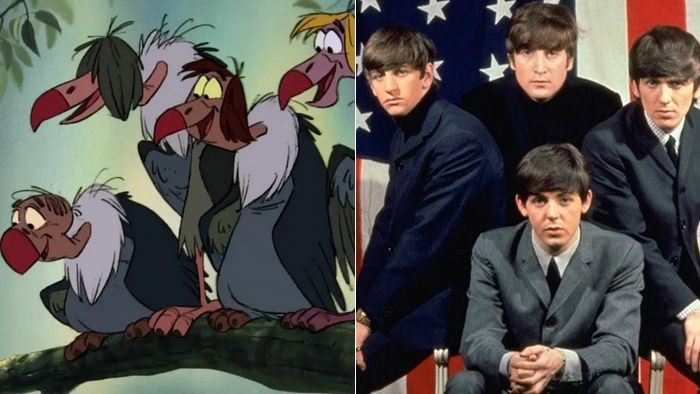 Les vautours du Livre de la jungle sont les Beatles