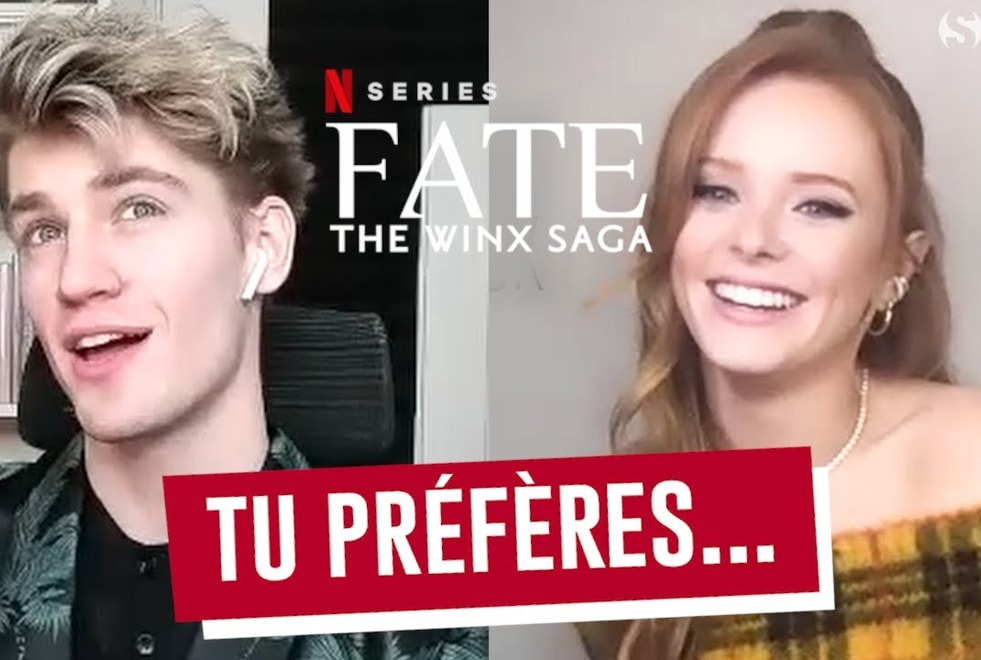 Winx : notre interview ‘tu préfères’ d’Abigail Cowen (Bloom) et Danny Griffin (Sky)