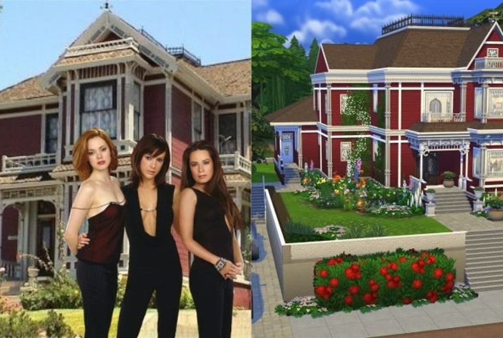 Minute Cool : une YouTubeuse reproduit le manoir de Charmed dans les Sims 4