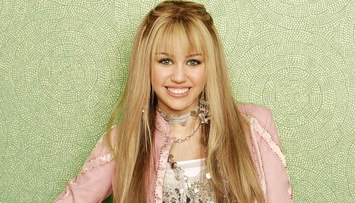 Miley Cyrus alias Hannah Montana dans la série éponyme