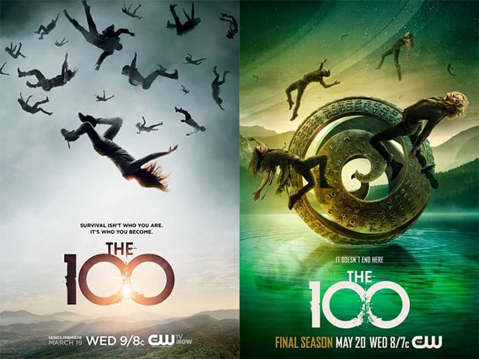 The 100 Saison 7 poster saison 1