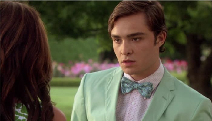 chuck bass dans la série Gossip Girl