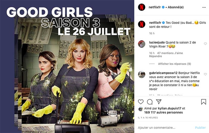 Good Girls Instagram