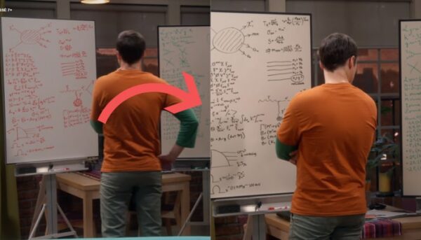 the big bang theory, erreur