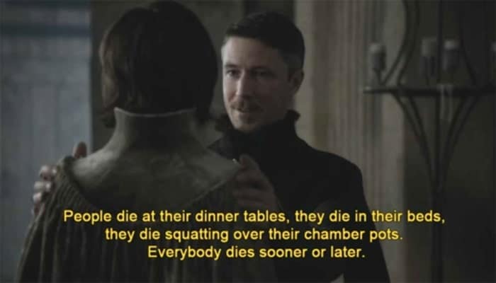 game of thrones, détails