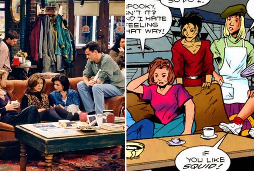 Friends : saviez-vous que les six amis appartiennent aussi à l’univers DC comics ?