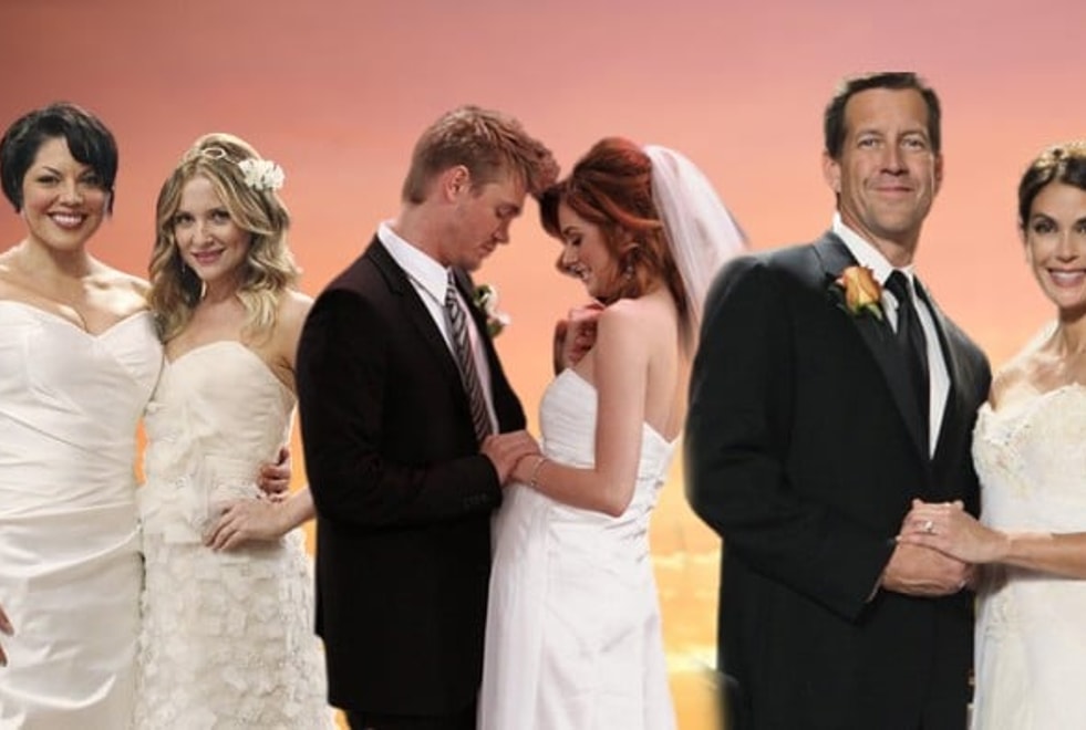 Sondage : vote pour le plus beau mariage de séries