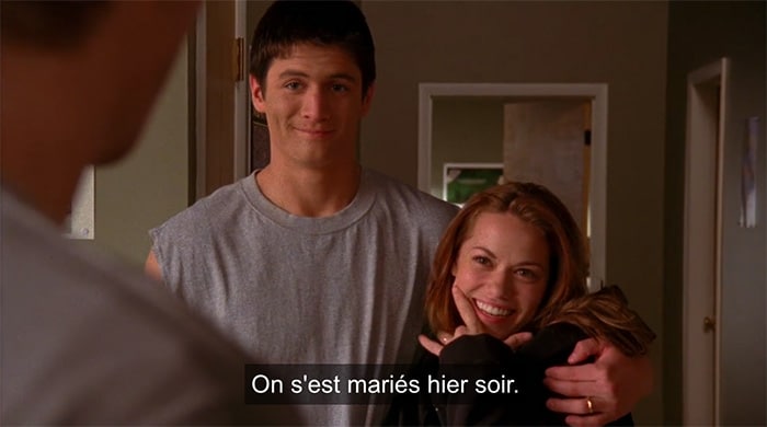 Les Frères Scott Mariage saison 1 Nathan Haley