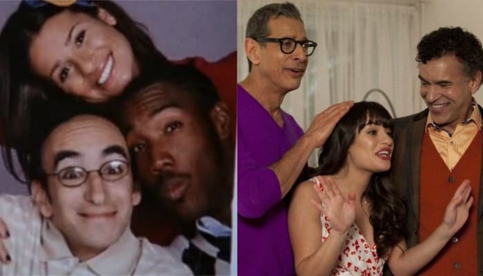 glee, rachel, papas