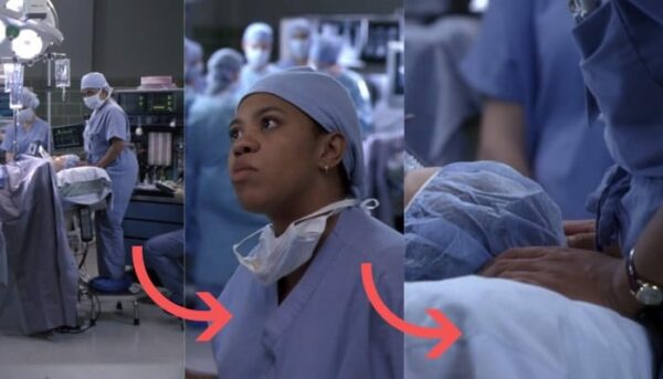 grey's anatomy erreur