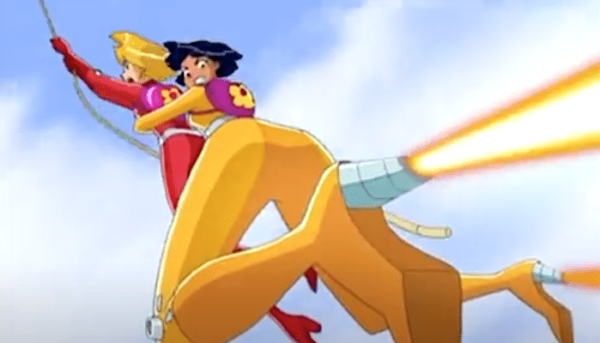 bottes propulsées Totally Spies