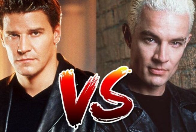 Sondage : le match ultime, tu préfères Angel ou Spike dans Buffy contre les vampires ?