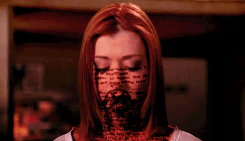 willow dark magic buffy