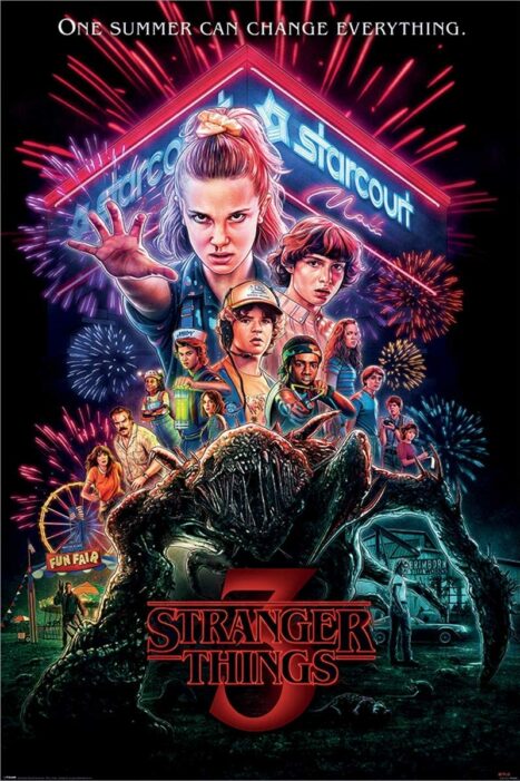 stranger things, poster