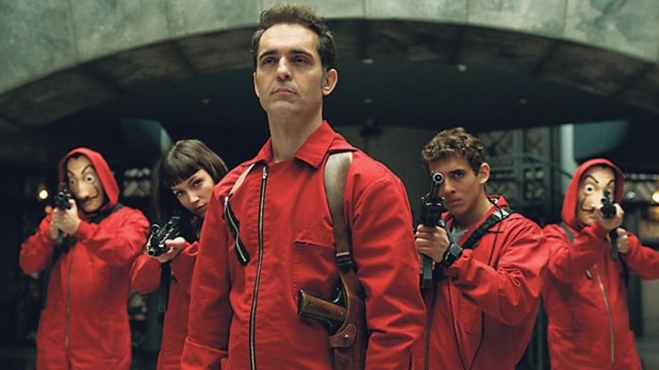 La Casa de Papel : des Youtubeurs déguisés en braqueurs se font arrêter par la police