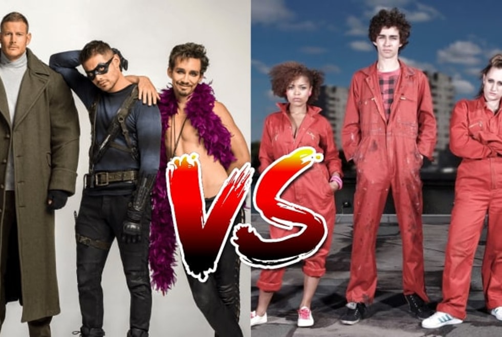 Sondage : le match ultime, tu préfères The Umbrella Academy ou Misfits ?