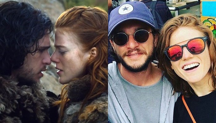 Jon Snow Ygritte Rose Leslie Kit Harington Game of Thrones