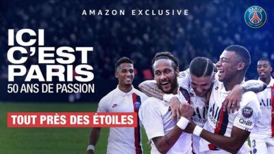 Un docu-série sur le PSG intitulé « Ici c’est Paris, 50 ans de passion » débarque sur Amazon Prime Video