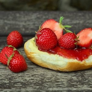 Des tartines à la confiture