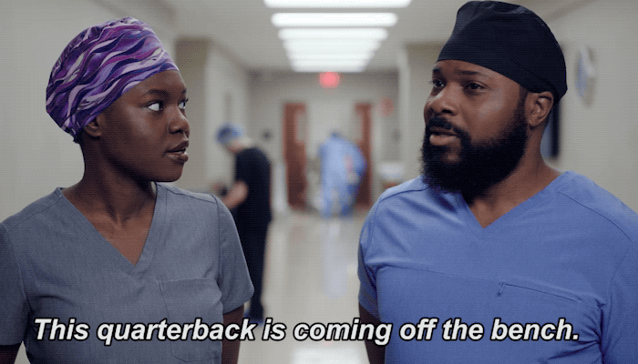 gif A.J. Austin et Mina Okafor