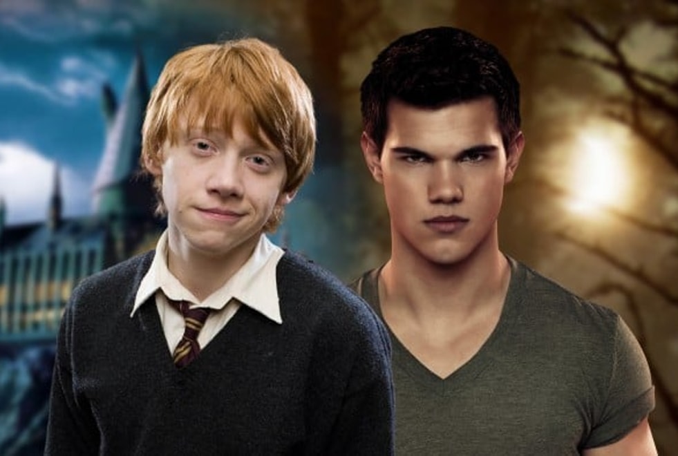 Choisis parmi ces persos, on te dira si t’es plus Ron (Harry Potter) ou Jacob (Twilight)
