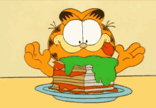 Les lasagnes de Garfield
