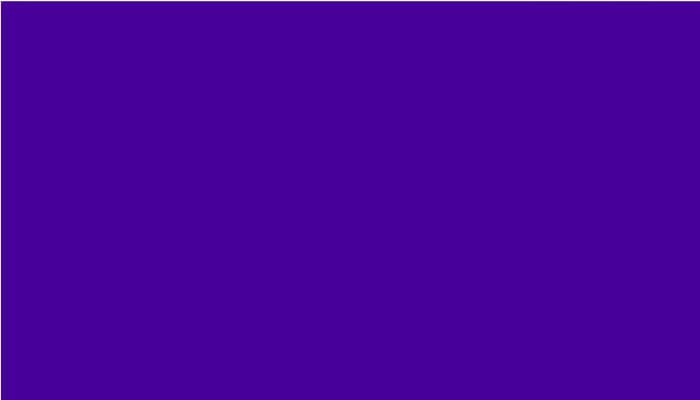 Un violet teinté de bleu