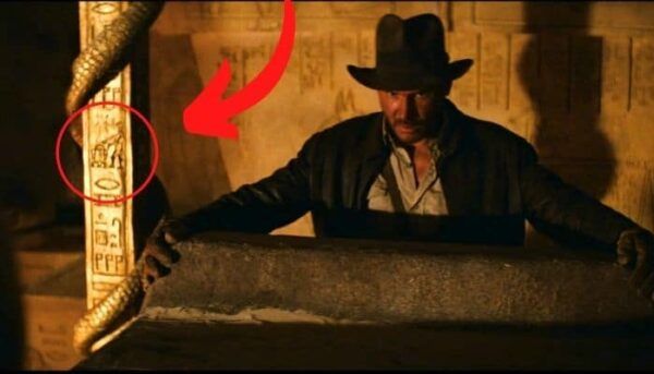 Hyéroglyphes Star Wars dans Indiana Jones