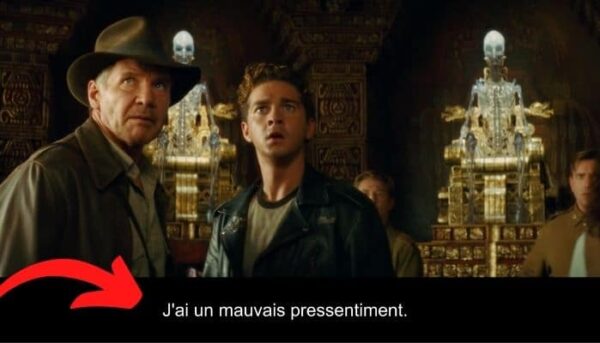 I have a bad feeling Indiana Jones