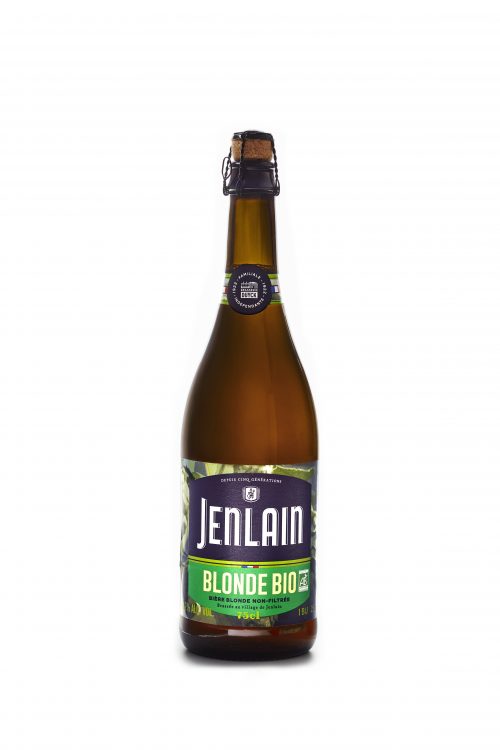Jenlain _Bière Blonde Bio_ bouteille_HD