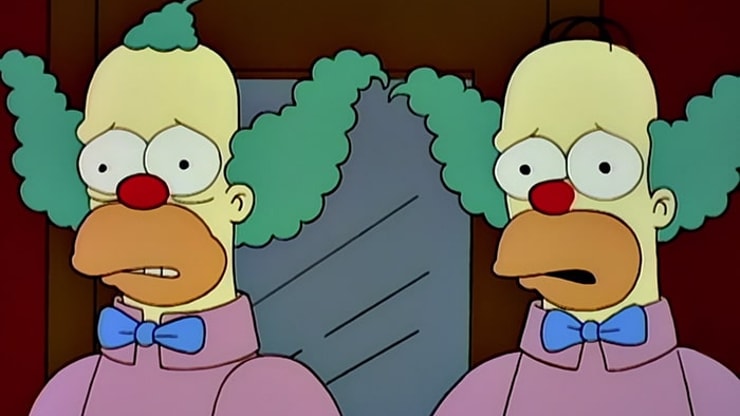 Les Simpson : Homer s'est-il déguisé en Krusty le clown pour tuer Monsieur Burns ? La folle théorie de fans