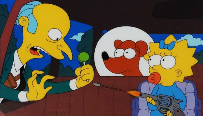 Maggie Burns les simpson