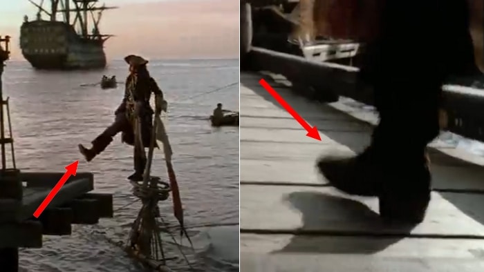 Pirates des Caraïbes erreur 2
