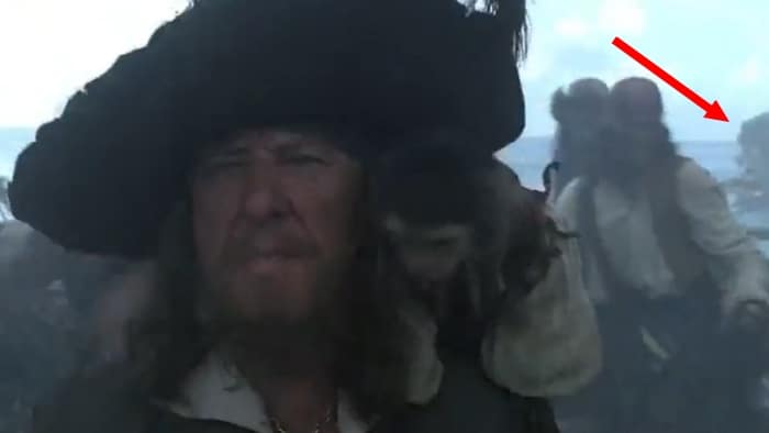 Pirates des Caraïbes erreur 6