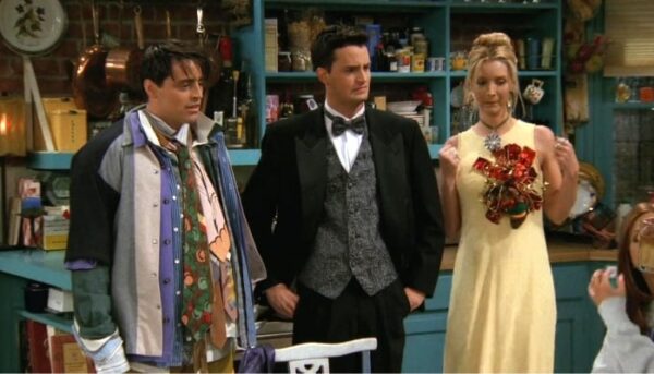 friends joey chandler phoebe