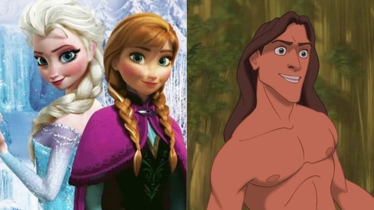 Disney : cette folle théorie lie La Reine des Neiges à Tarzan