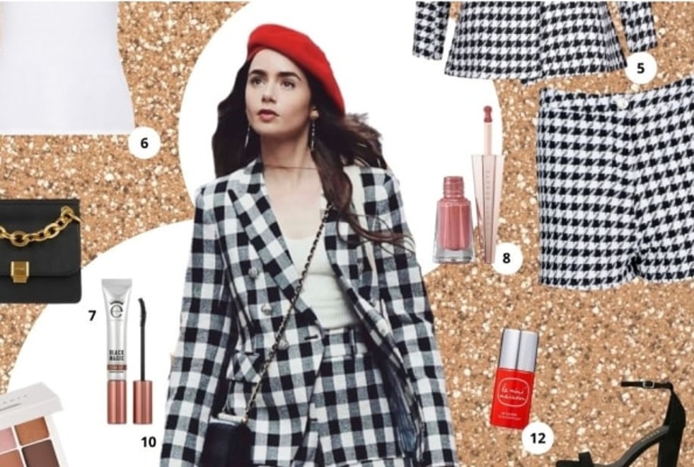 Minute mode : adopte le look de Lily Collins (Emily in Paris)
