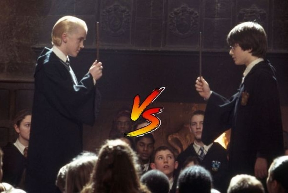 Sondage : le match ultime, tu préfères Harry Potter ou Drago Malefoy ?