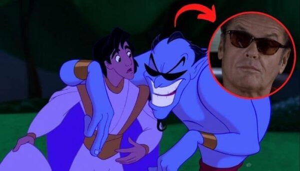 Jack Nicholson dans Aladdin