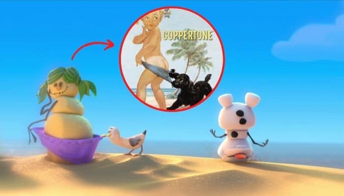 La Reine des Neiges Coppertone